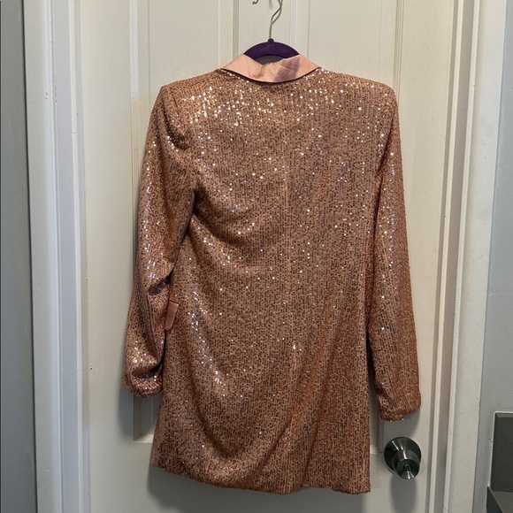 Endless Rose Sequin Blazer - Pink - Picture 3 of 3